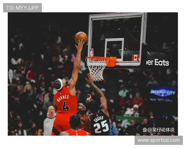 巴恩斯挡拆吸引对手内线，助攻占比较上赛季提升